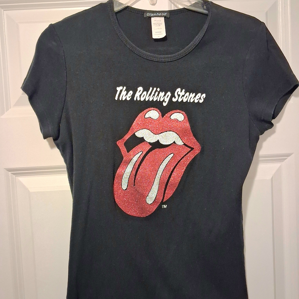 Rolling Stones Black Graphic Tee
